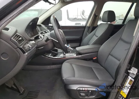 2017 BMW X3 xDrive28I из США, поврежденный, VIN 5UXWX9C38H0W78151